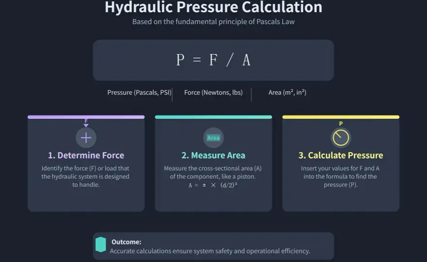Hydraulic Force Calculation - Pressure, Area & Real-World Limits
