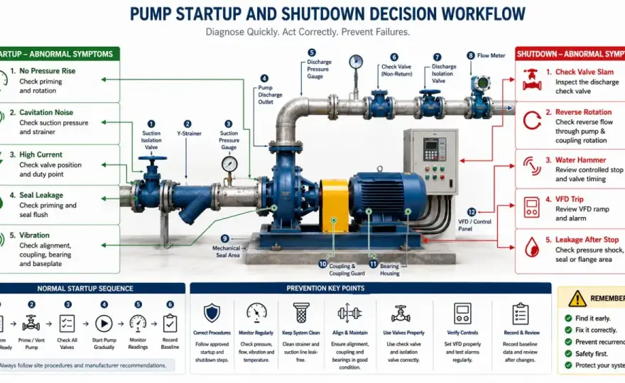 Pump Suction Air - Diagnose & Fix Noise, Cavitation, Air Lock