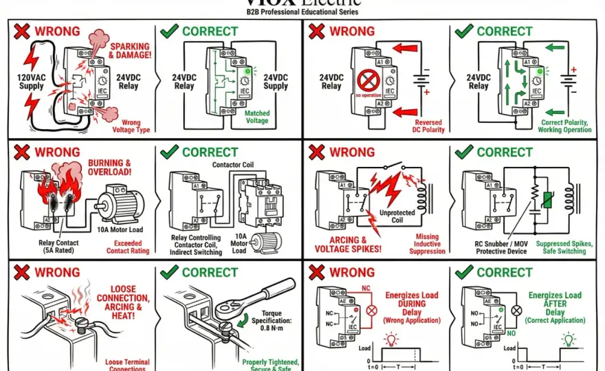 Motor Starter Coil Symbol Explained - Master A1/A2 & IEC Diagrams