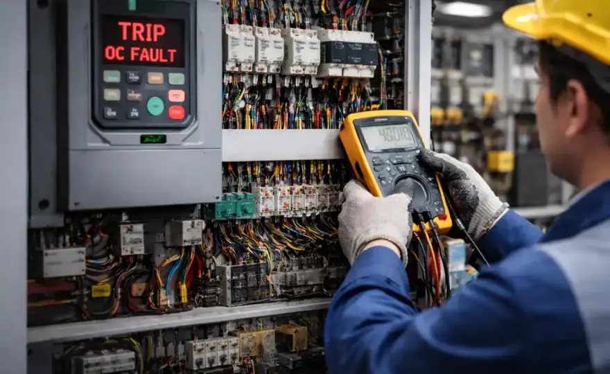 VFD Troubleshooting - Stop Repeat Trips & Fix Drive Faults