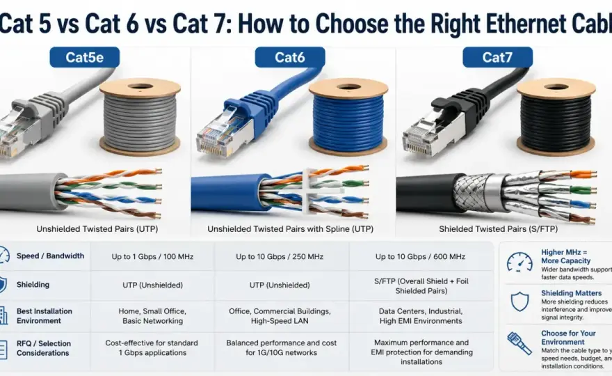 Cat Cable Types - Which Ethernet Cable Is Right For You?