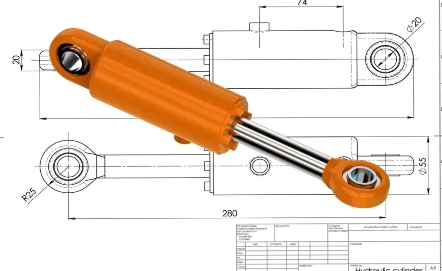 Hydraulic Cylinder Force - Master the Calculation (F=p×A)