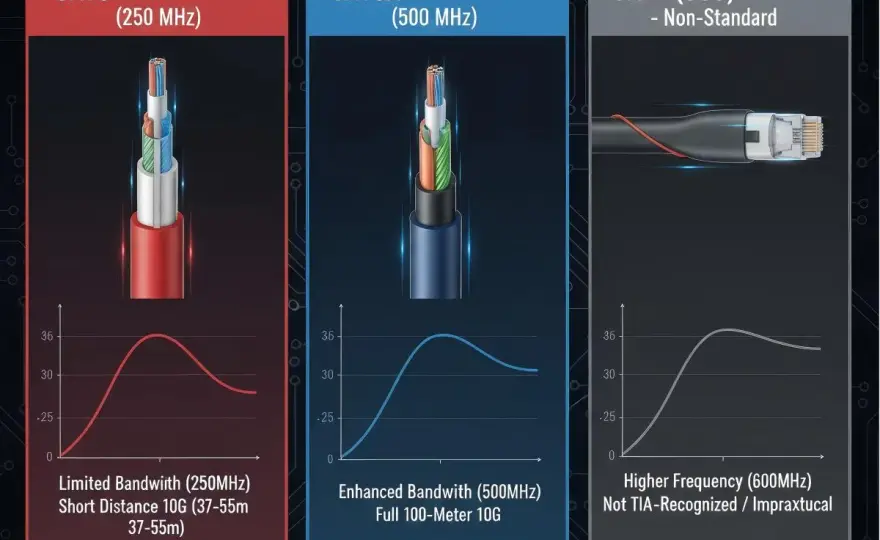 Cat 6A vs Cat 7 - The Real-World Choice for Your Network