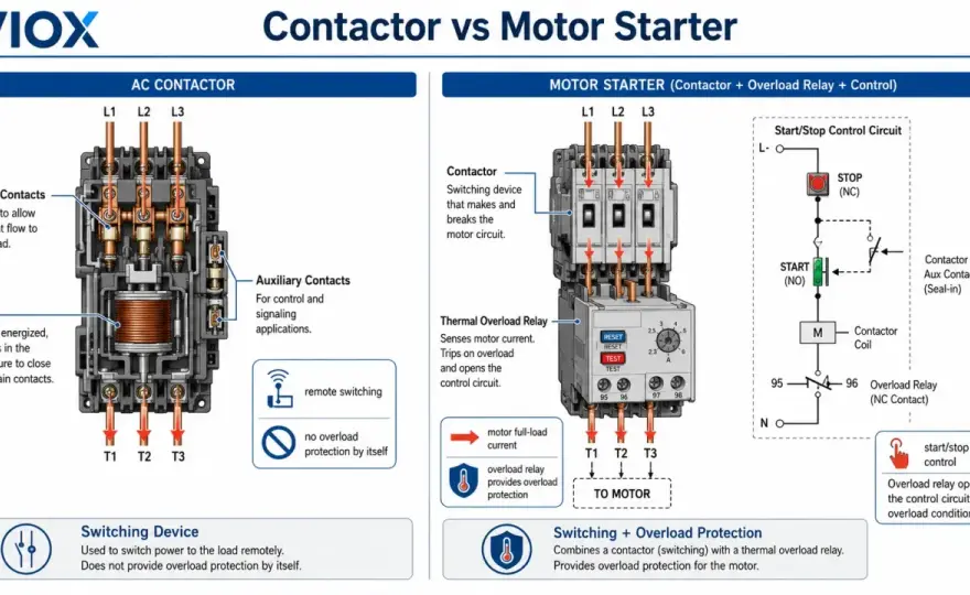Motor Starter Wiring - Avoid Trips & Chatter. Learn How!