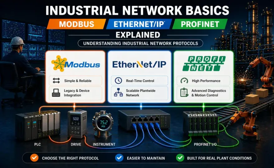 EtherNet/IP vs TCP/IP - Understanding Industrial Networks