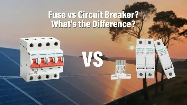 A circuit breaker and fuses are shown, illustrating the difference between them. Do breakers have fuses? This image explores that question.